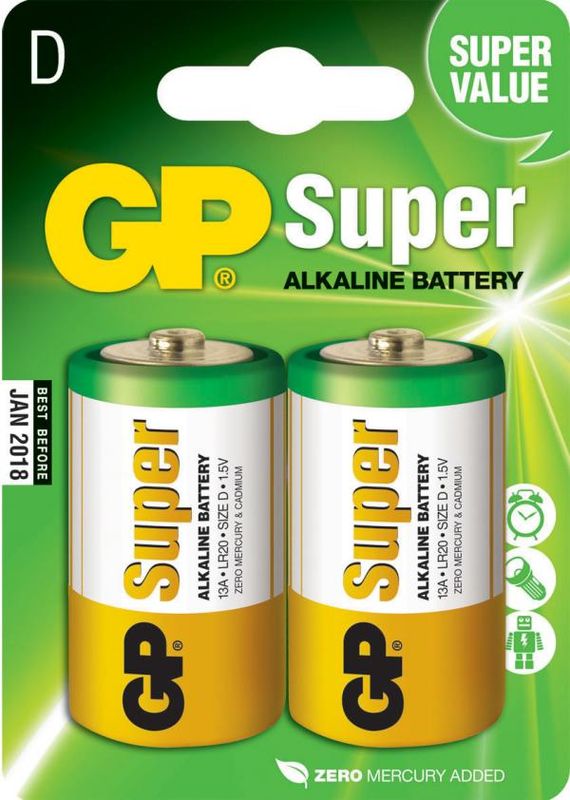 GP Super Alkaline Mono D