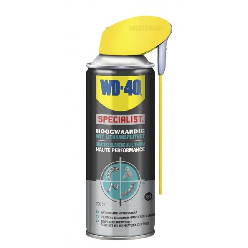 WD40 Wit lithiumspuitvet 