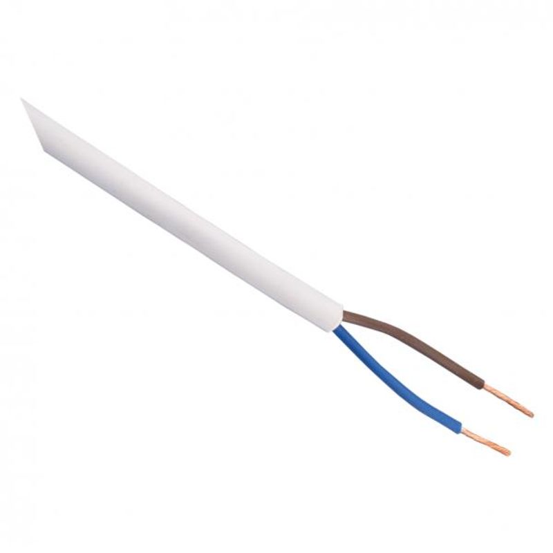 VMVS kabel 2 x 0,75 wit