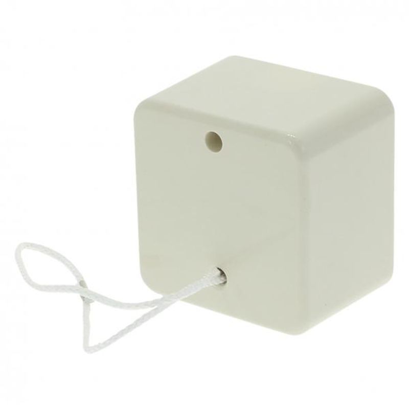 Berker trekschakelaar opbouw creme