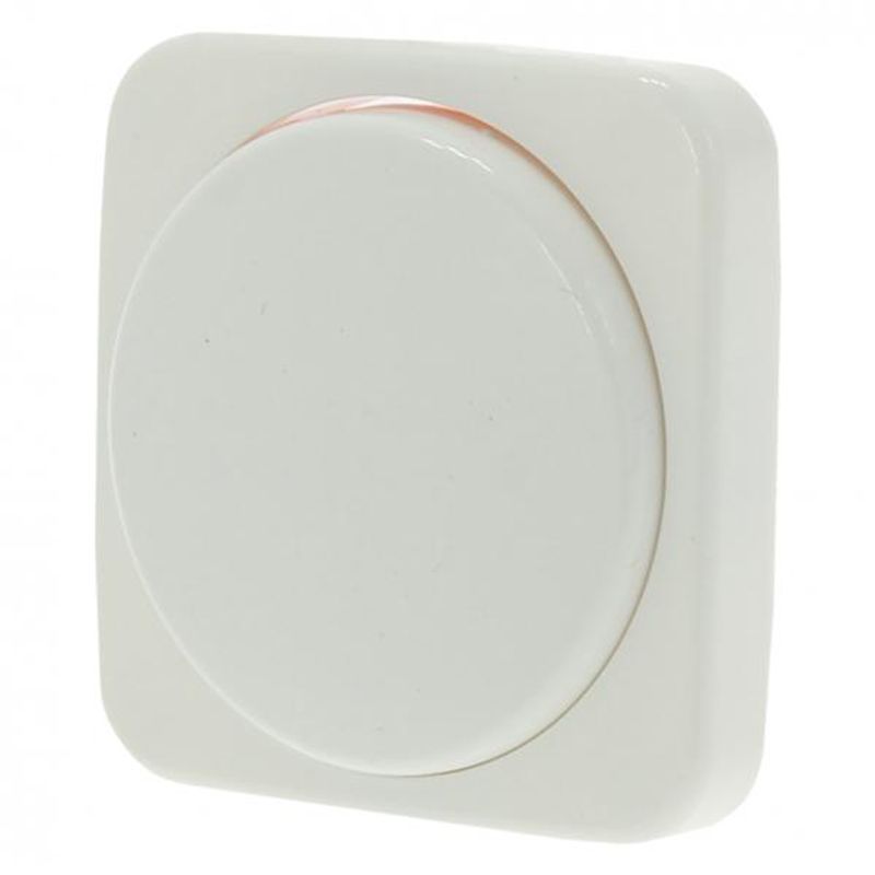 Busch en Jaeger centraalplaat met dimmer knop polarwit