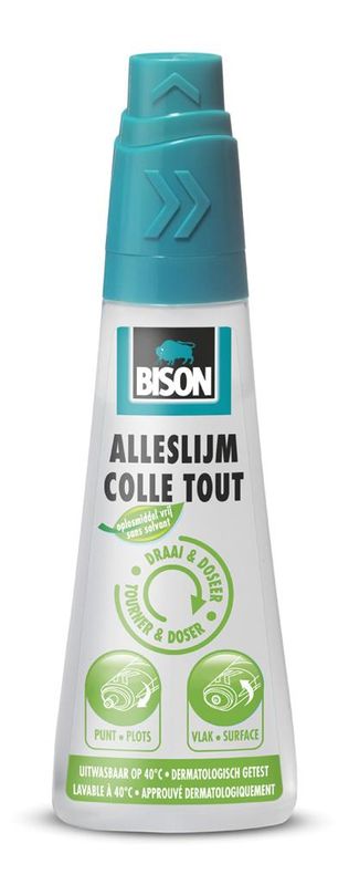 Bison Alleslijm Oplosmiddelvrij