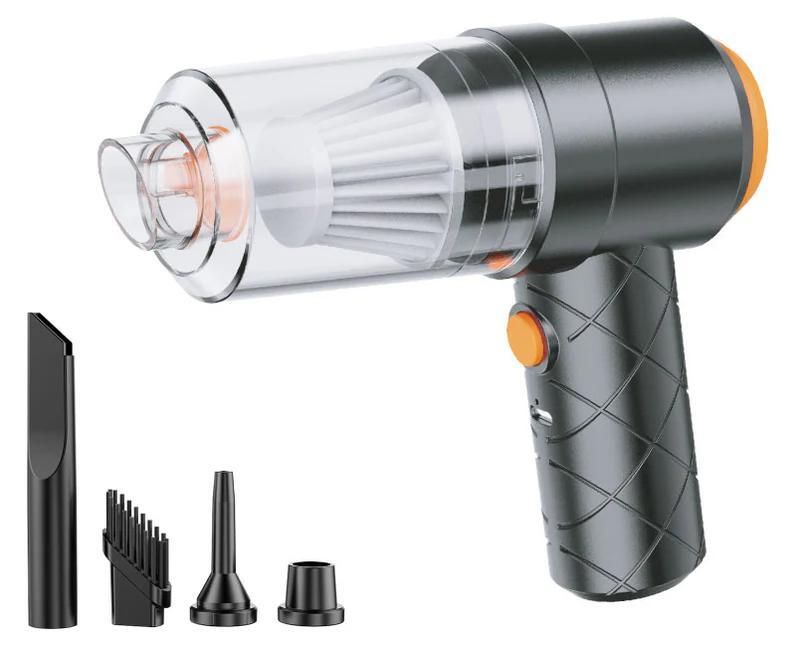 2-in-1 Stofzuiger en compressor mini