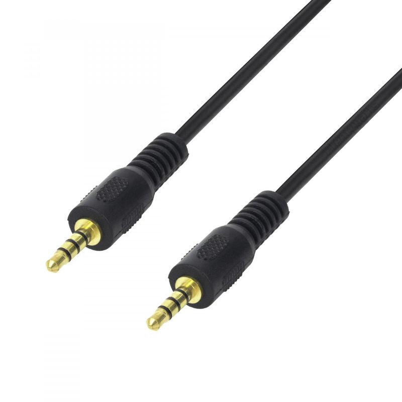 Audiokabel jack - jack (4 polig)