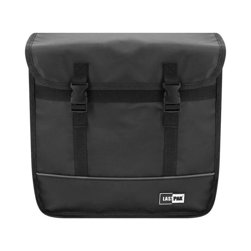 Dubbele Fietstas Bisonyl - Mat zwart - 35L