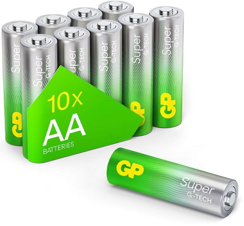 GP Batterijen AA 10-pack – Voordeelverpakking